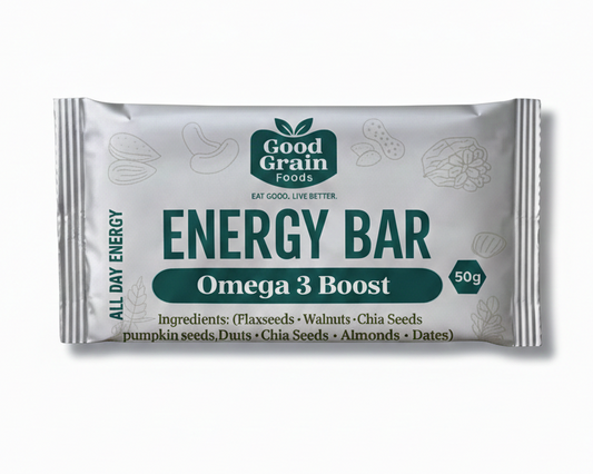 Omega 3 Boost Energy Bar