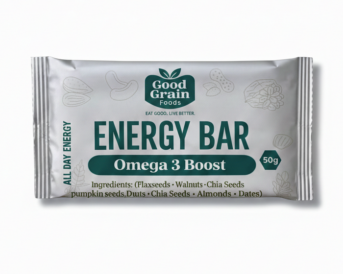 Omega 3 Boost Energy Bar