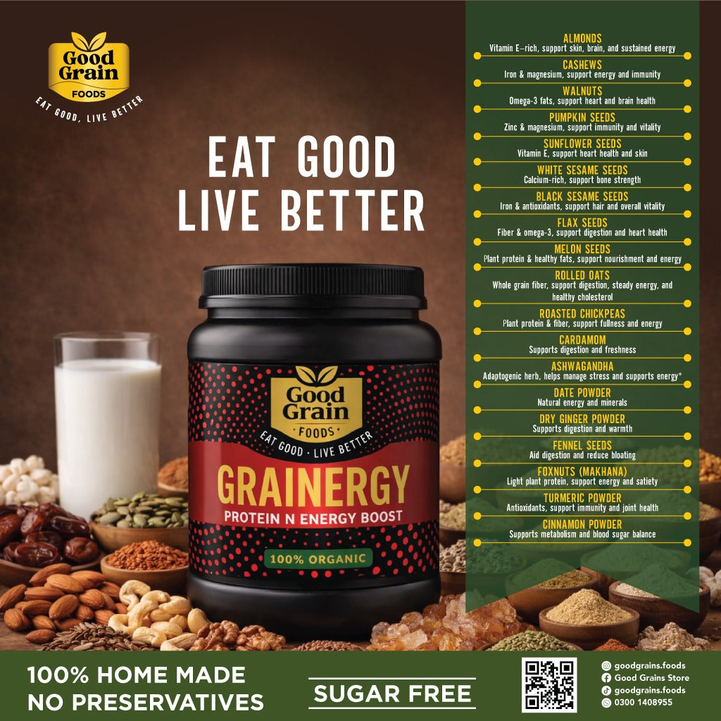 Grainergy Daily Nourish Protein & Energy Powder